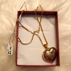 20" 18K Saudi Necklace Gold